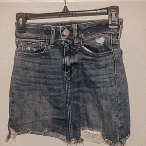 American Eagle Jean Mini Skirt